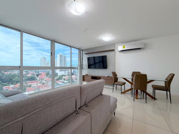 Furnished 3-Bedroom Apartment for Rent in Tumba Muerto with Pool and Gym