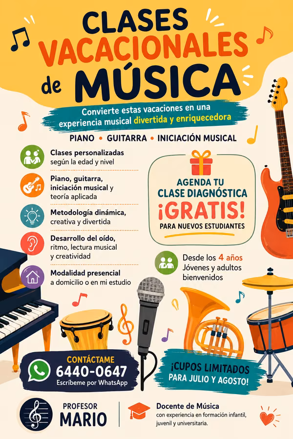 Learn Piano, Guitar & Ukulele from Scratch!