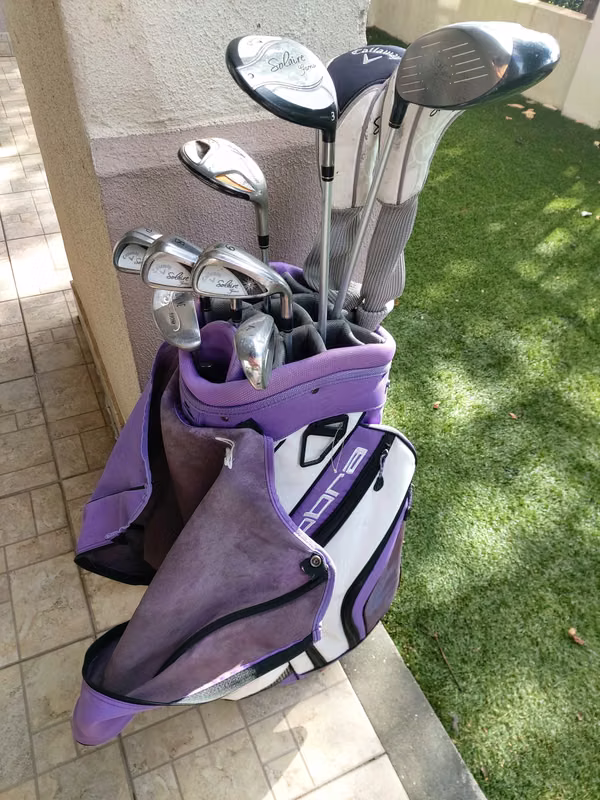 Solaire Gems Golf Kit + Bag
