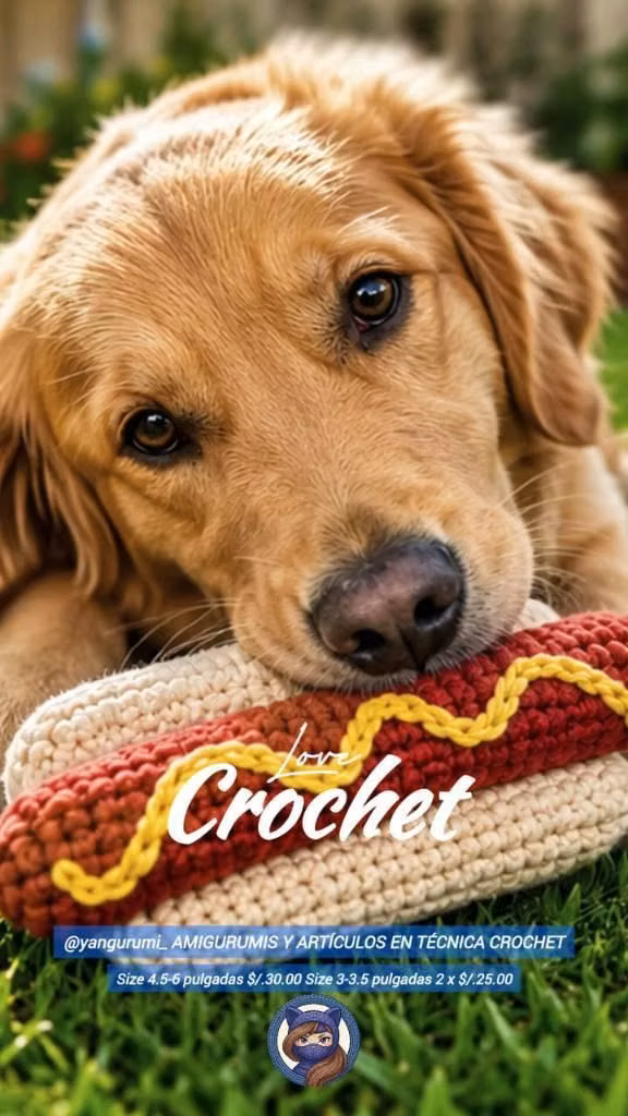 Accesorios para mascotas a crochet