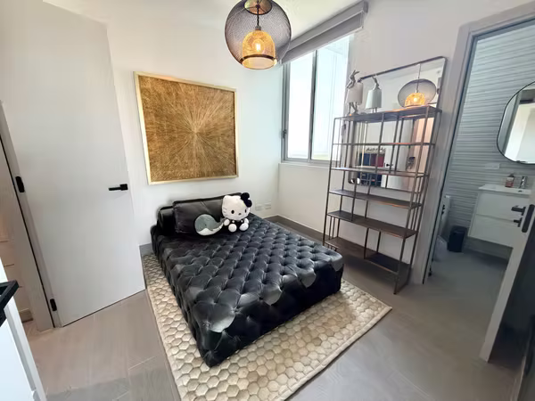 Elegante y moderno apartamento amoblado para alquiler en Santa Maria