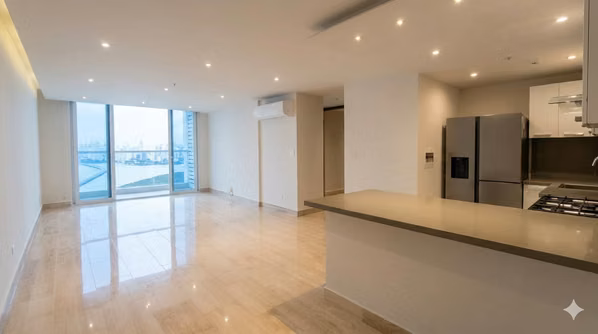 Apartamento en Costa del Este con Vista al Mar y la Ciudad | Piso Alto | 2 Recámaras