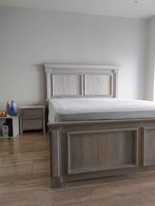 Cama Berlín hermosa únicas en roble