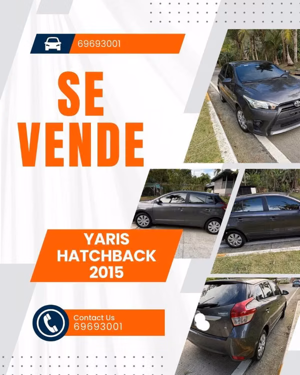 Se vende yaris hatchback única dueña