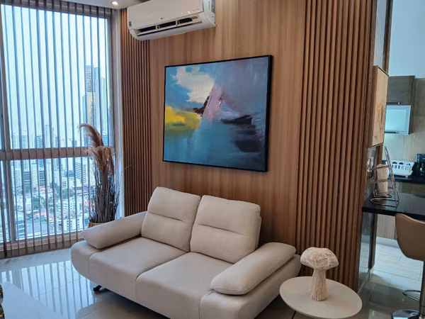 Alquilo hermoso apartamento en Obarrio, Full amoblado, 1 recamara, 95m2