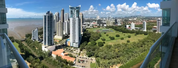 Apartment in Costa del Este | Appliances included | With balcony and sea and city views