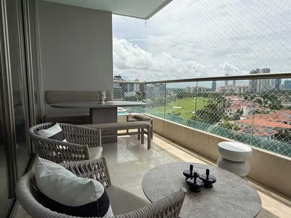 Fully Renovated Luxury Apartment with Expansive Balcony &amp; Stunning Golf Course Views | Santa Maria