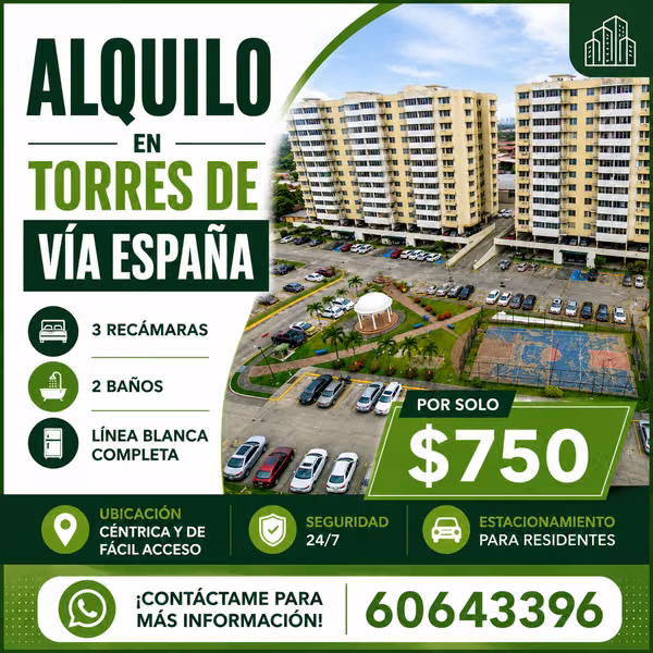 APARTMENT RENTAL IN SPANISH TRACK TOWERS - $750