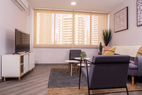 Apartment Calle 50 - 124; Furnished - 124; Close to Multiplaza - 124; White Line