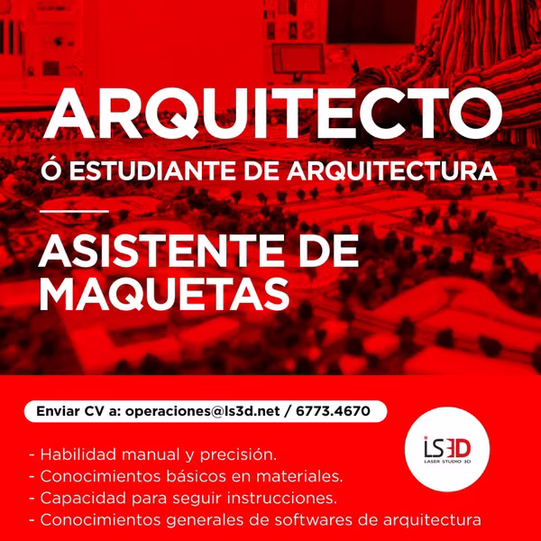 ASISTENTE DE MAQUETAS