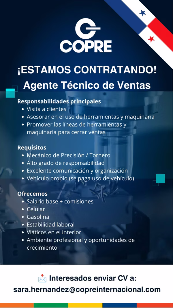 Agente Tecnico de Ventas