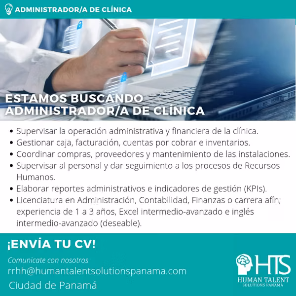 Administrador(a) de Clínica