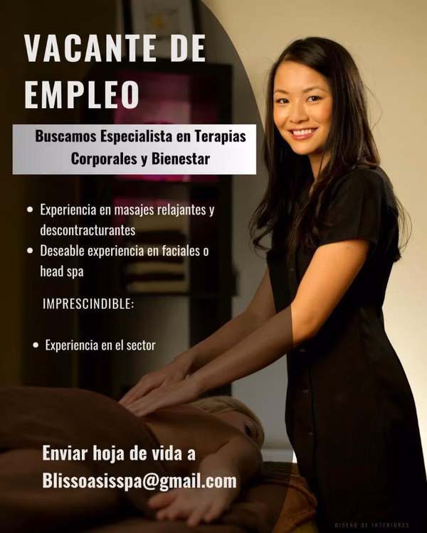 Terapeuta/ Masajes profesionales