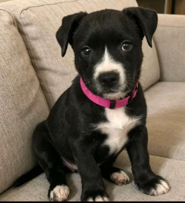 Perrita pitbull