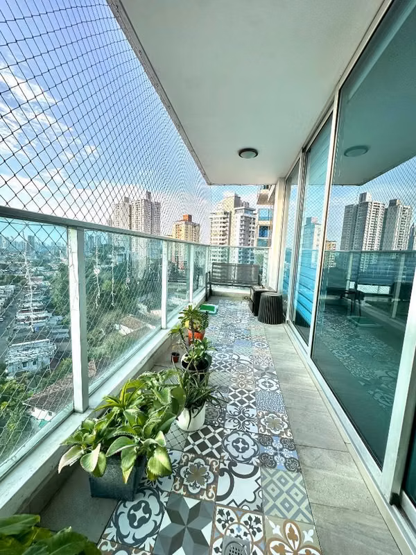 167 m² | 3 recámaras | 3.5 baños | 4 A/A | AMUEBLADO | PH PANORAMIC