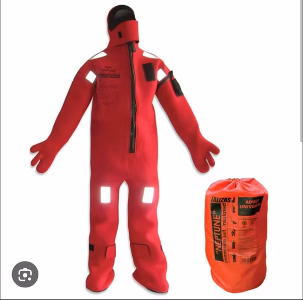 Traje de supervivencia de neopreno