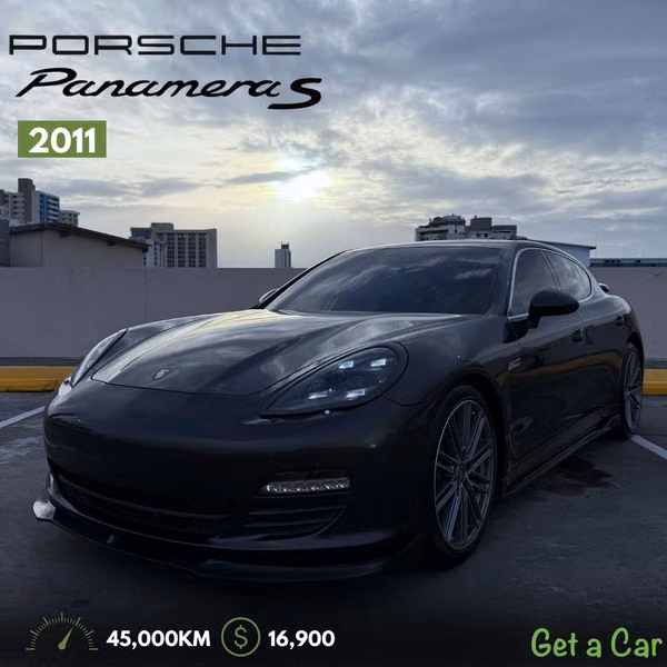 PORSCHE PANAMERA S 2011 16,900.00$