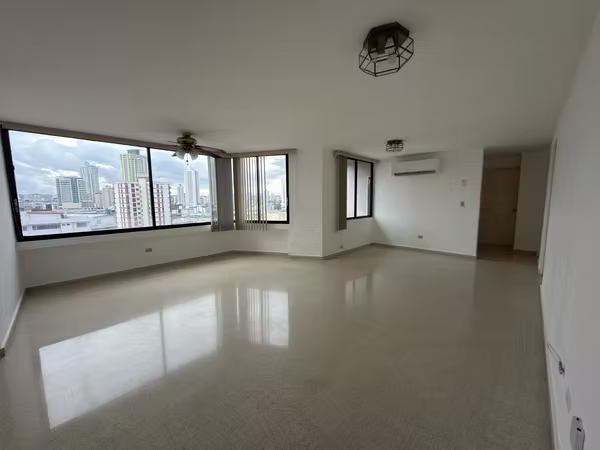 APARTMENT FOR RENT IN OBARRIO, 2 BEDROOMS, APPLIANCES INCLUDED, 120M2.