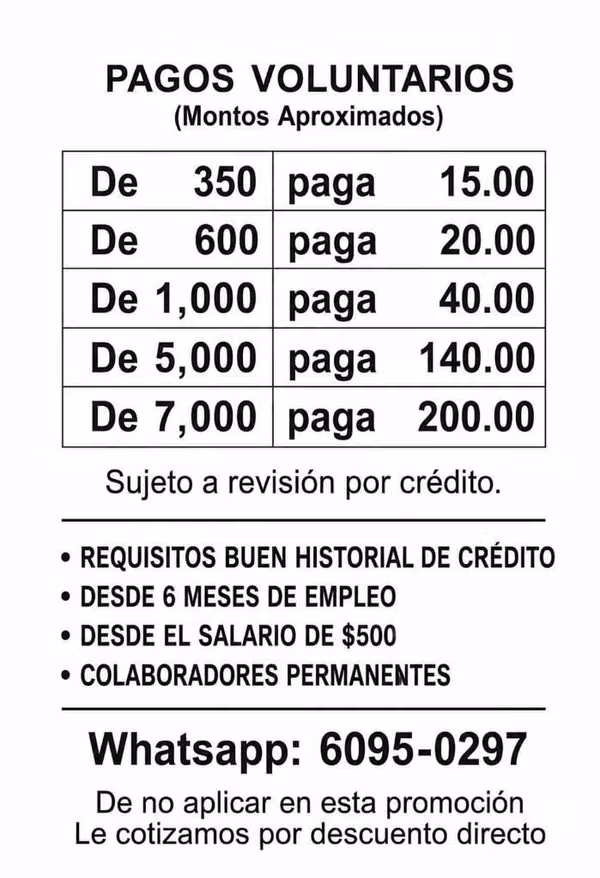 ASESORIA SIN COSTO/COTIZA TU CRÉDITO