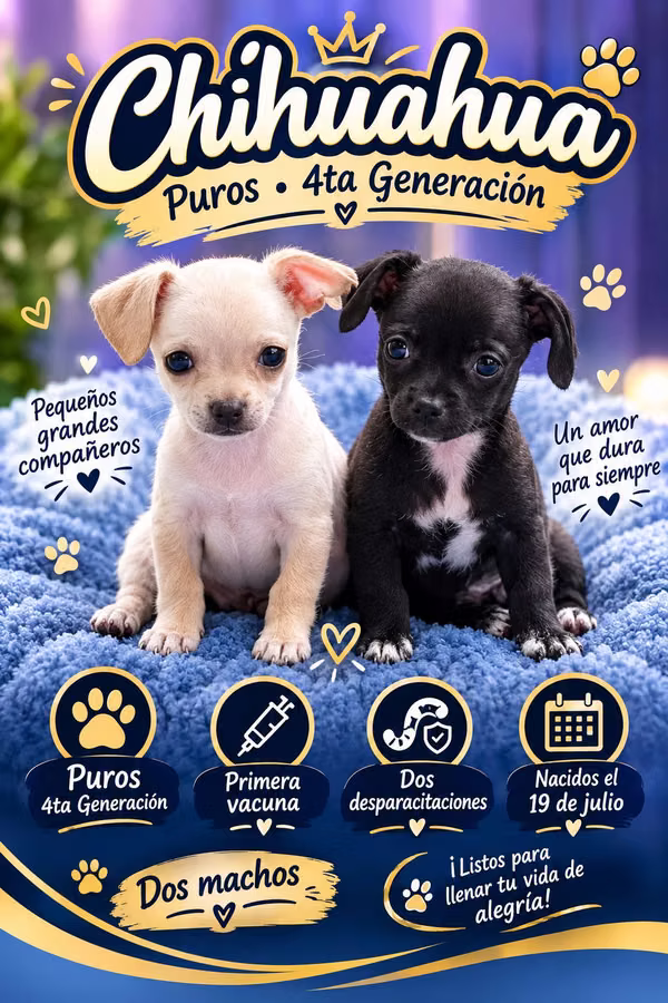 Chihuahuas puros