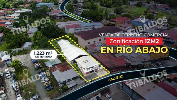 Commercial land for sale 1ZM2 in Río Abajo