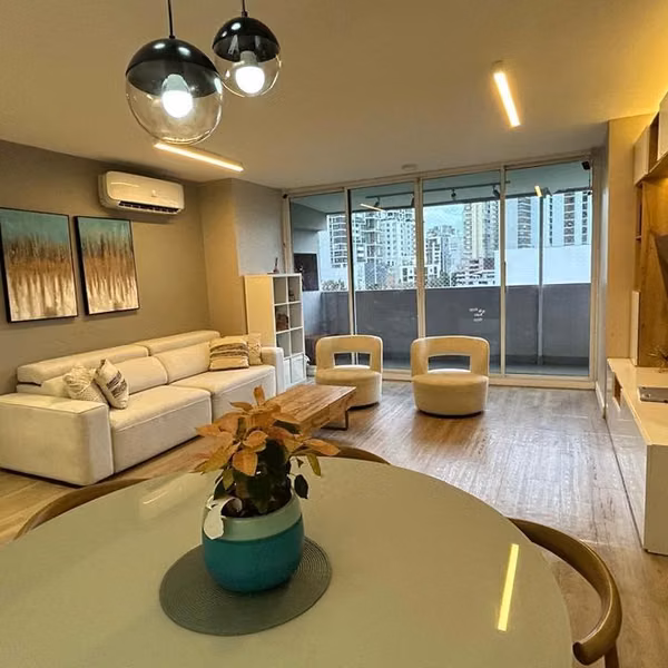 Hermoso Apartamento Amoblado en San Francisco! Amplia Terraza! PH TERRAMAR!