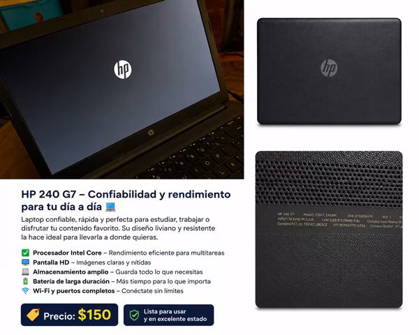 LAPTOP HP 240 G7