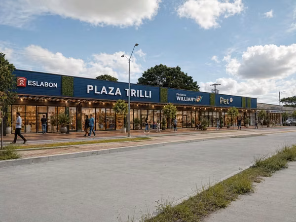 Commercial spaces on the Highway in Penonomé / With ample parking and high visibility.