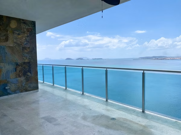 LUJOSO APARTAMENTO EN ALQUILER EN PUNTA PACÍFICA | 3 RECÁMARAS | VISTA AL MAR