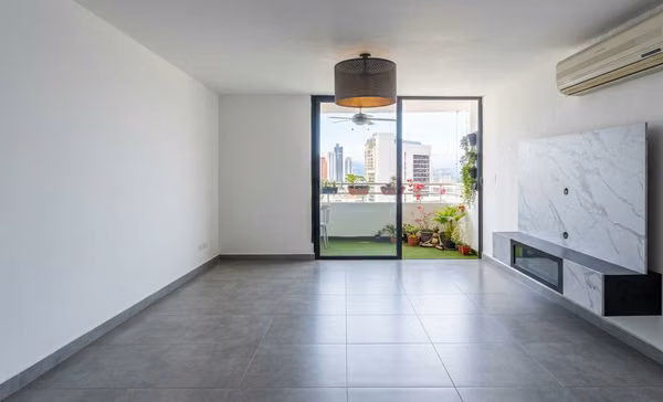 Apartment in Obarrio | 3 Bedrooms | Appliances Included | Panoramic Views and 2 Parking Spaces