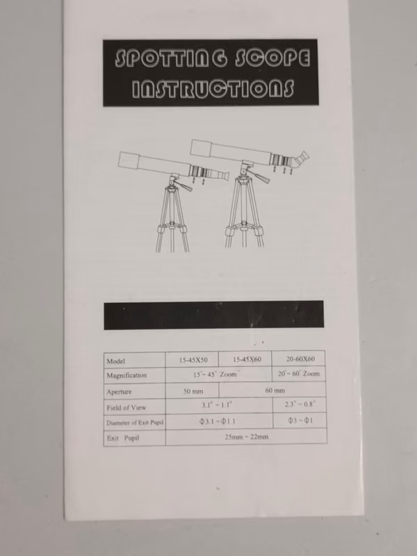 Telescopio en Venta – $40