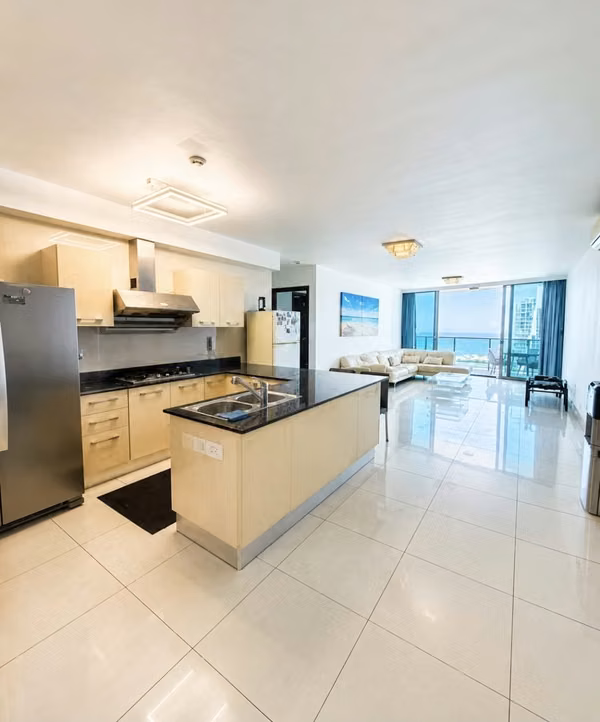 RENTAL AND SALE OF FURNISHED APARTMENT ON BALBOA AVENUE WITH OCEAN VIEW