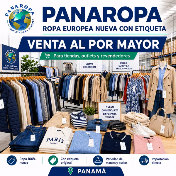 NEW EUROPEAN WHOLESALE CLOTHING - 124; LOTS FOR SHOPS AND OUTLETS