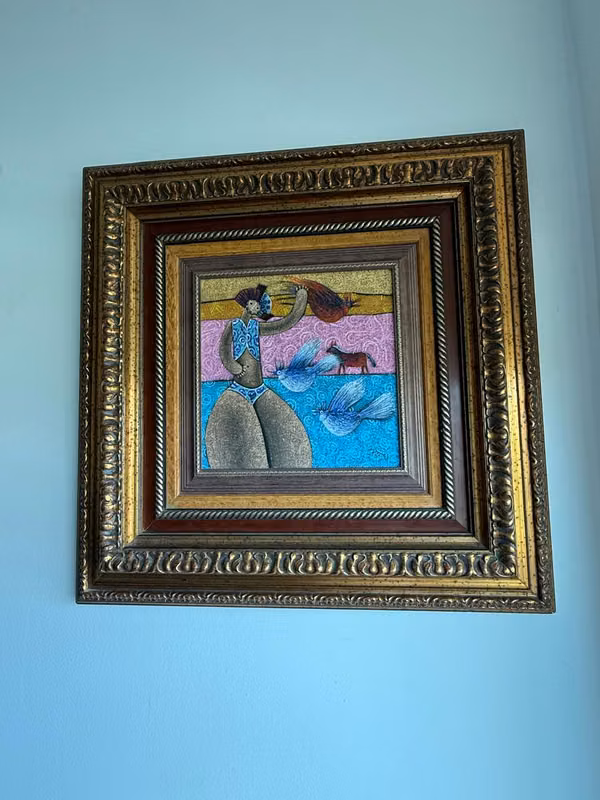 Se vende cuadro de Díaz.