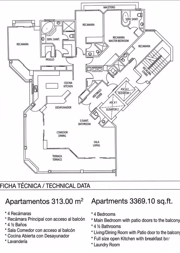 Apartamento de alto valor en Vista Mar