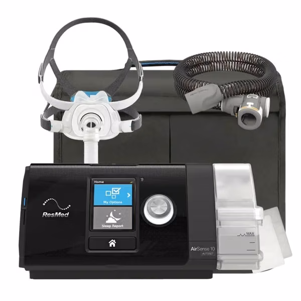 (CPAP) ResMed AirSense 10 AutoSet con máscara