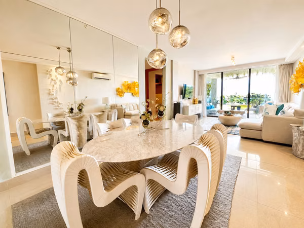 Luxury beach condo for rent in Casamar, San Carlos.