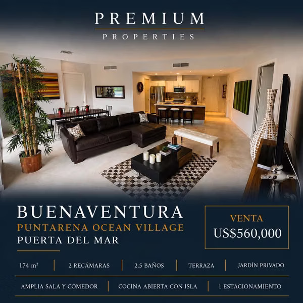 Apartment in Buenaventura | Puerta del Mar, Puntarena Ocean Village