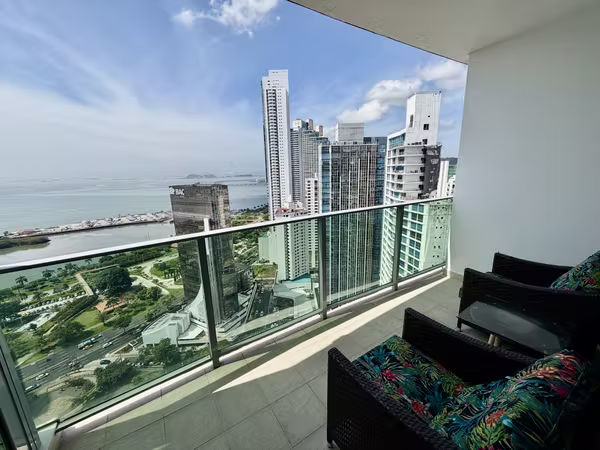1 HAB AMOBLADO · PISO ALTO · VISTA AL MAR · PH ALLURE AT THE PARK