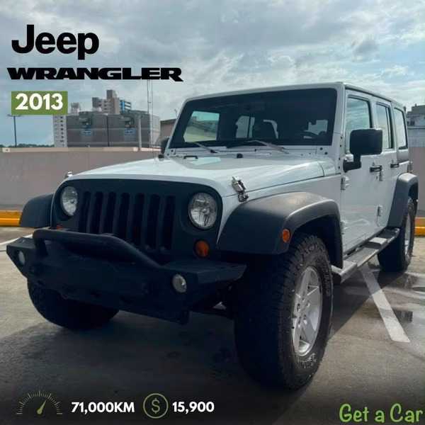 JEEP WRANGLER 2013 15,900.00$