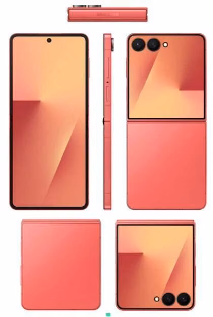 Samsung Galaxy Z Flip7 5G 256GB 12GB RAM Coral Red, ¡NEGOCIABLE!