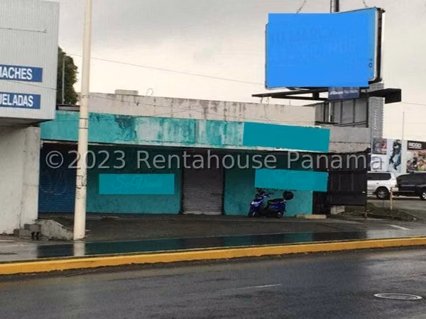 VENDO Lote con Casa Comercial en Via Cincuentenario. 837m2