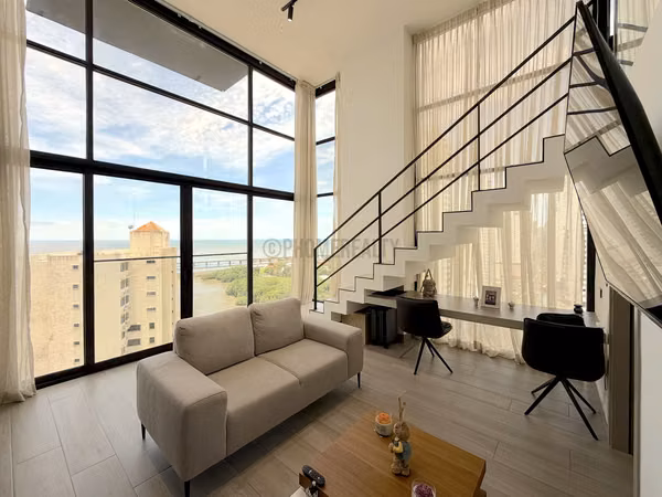 Furnished 2-Bedroom Loft for Sale in Coco del Mar – 68 m² with Pool and Gym