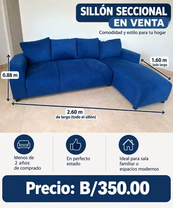 Sofá en L
