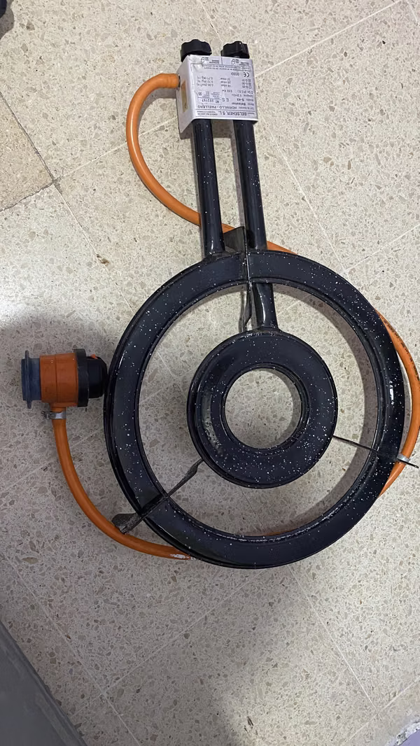 PAELLERO BELSEHER S-43 SPANISH - DOUBLE BURNER GAS