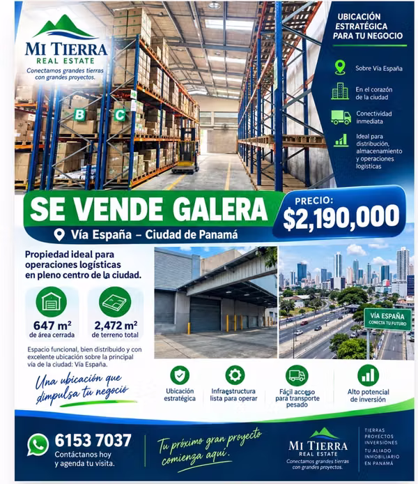 SPECTACULAR GALLERY FOR SALE IN VIA ESPAÑA