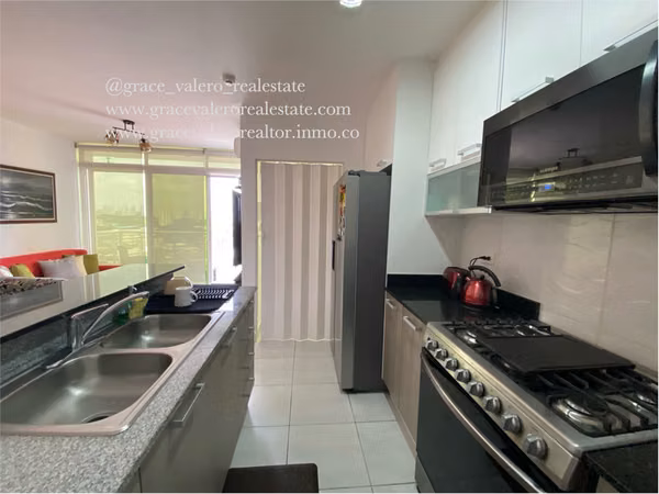 APARTAMENTO AMOBLADO 2 RECAMARAS PH METROPOLITAN PARK