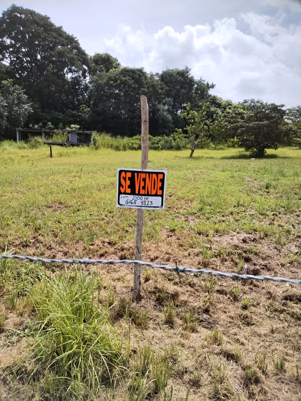 1009 m ² land is sold in El Espino de San Carlos