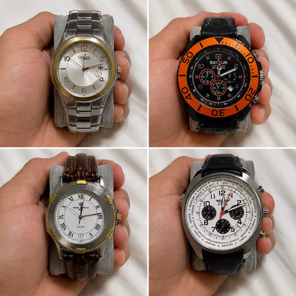 Selling watches (negotiable)