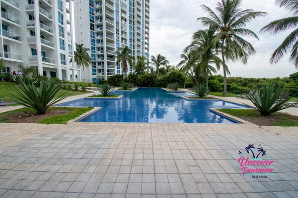 Apartamento de 1 recámara con vista al mar en Playa Blanca – Río Hato, Coclé
